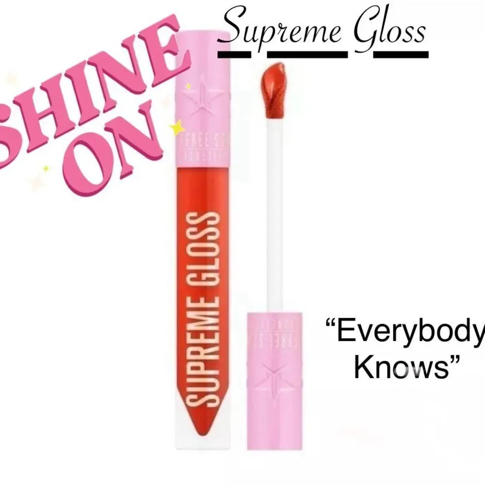 Jeffree Star Supreme Gloss - Everybody Knows (BNIB)